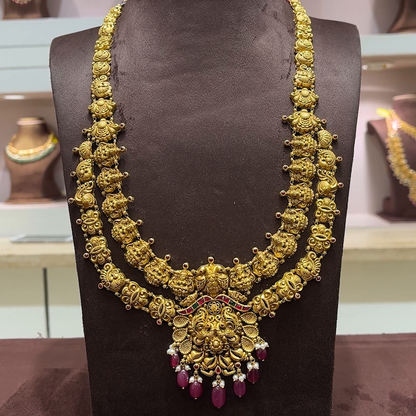 SwarnaKanchi 42.168gms HARAMS 22K Yellow Gold