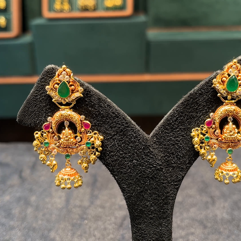 CMR 11.83gms EARRINGS 22K Yellow Gold