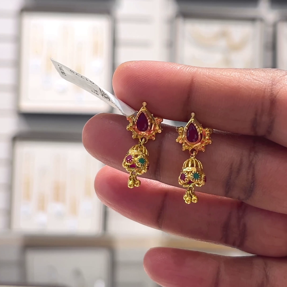 [make to order] 3.035gms EARRINGS 22K