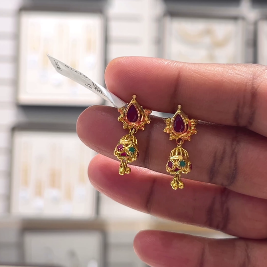 [make to order] 3.035gms EARRINGS 22K