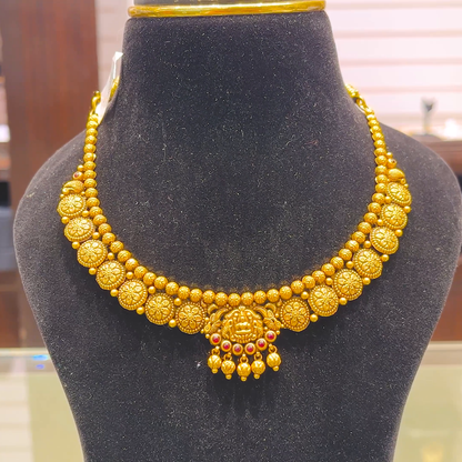 SOUTH INDIA 16.14gms NECKLACE 22K Yellow Gold