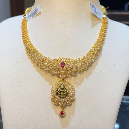 SOUTH INDIA 30.965gms NECKLACE 22K Yellow Gold