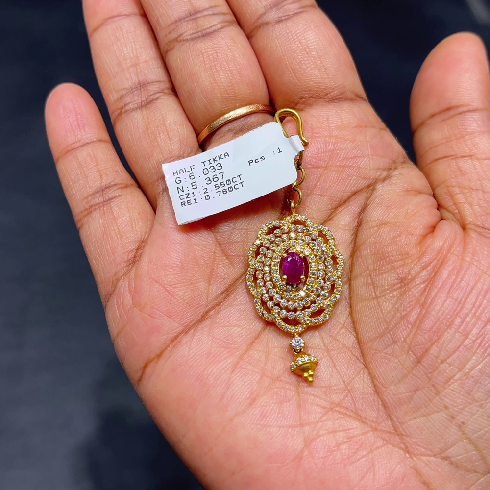 RS BROTHERS 5.367gms Papitabilla 22K Yellow Gold