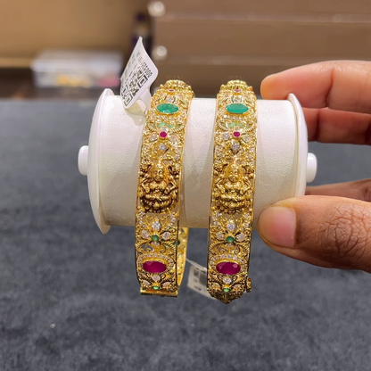 CHANDANA Brothers 37.74gms BANGLES 22K Yellow Gold