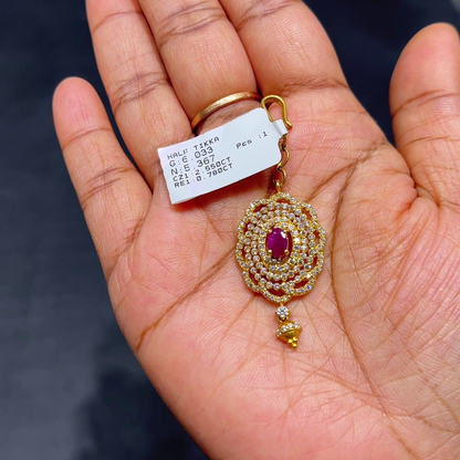 RS BROTHERS 5.367gms Papitabilla 22K Yellow Gold