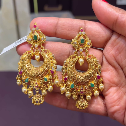 CMR 13.572gms EARRINGS 22K Yellow Gold