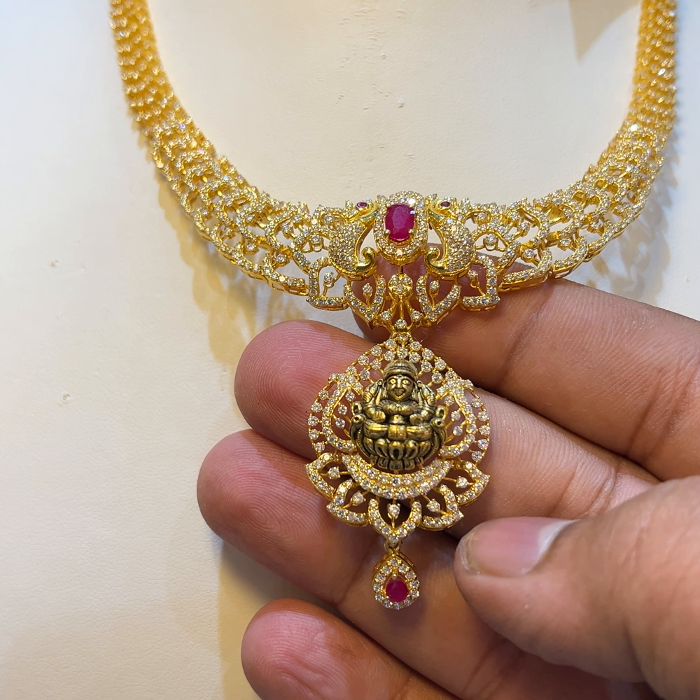 SOUTH INDIA 30.965gms NECKLACE 22K Yellow Gold