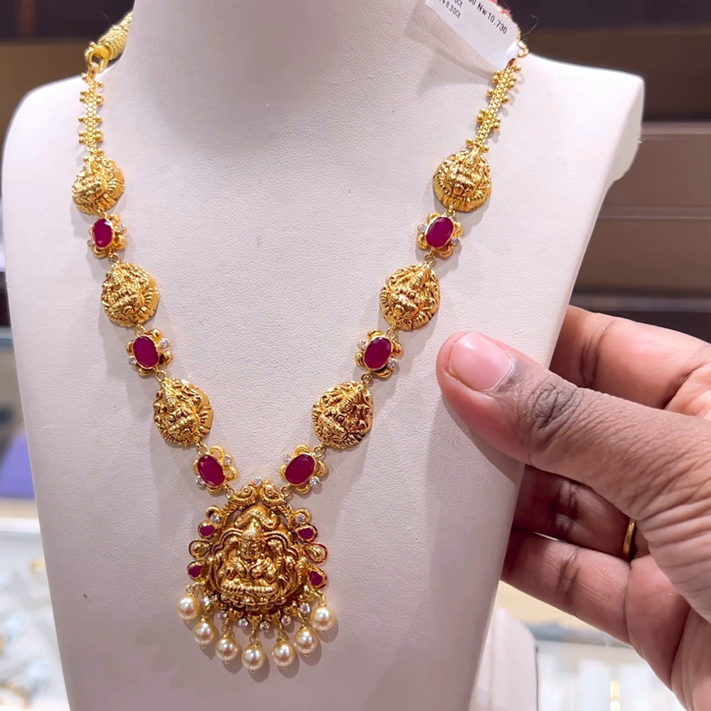 CHANDANA Brothers 10.73gms NECKLACE 22K Yellow Gold