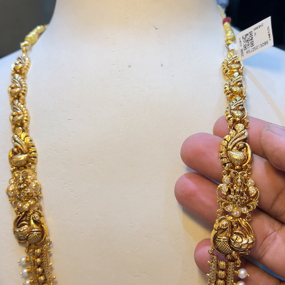 SOUTH INDIA 48.593gms HARAMS 22K Yellow Gold