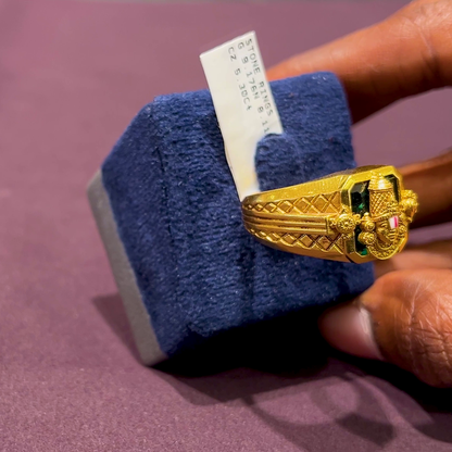 CMR 8.11gms Ring 22K Yellow Gold