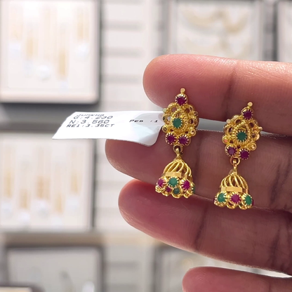 [make to order] 3.56gms EARRINGS 22K