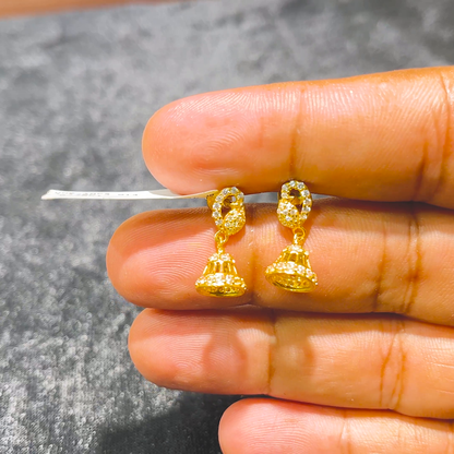 CMR 4.014gms EARRINGS 22K Yellow Gold