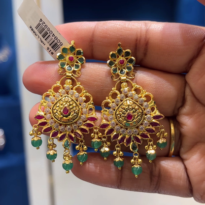 CMR 9.515gms EARRINGS 22K Yellow Gold