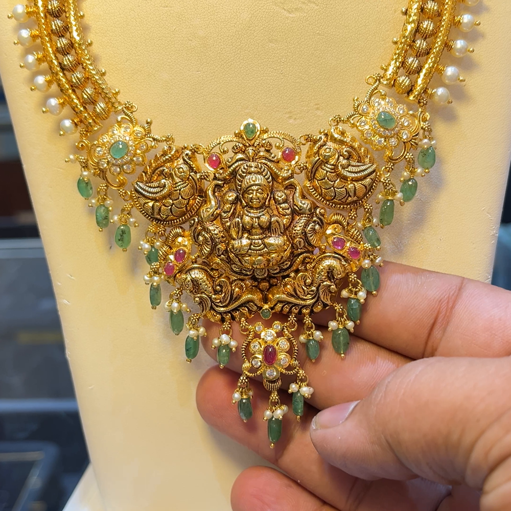 SOUTH INDIA 48.593gms HARAMS 22K Yellow Gold