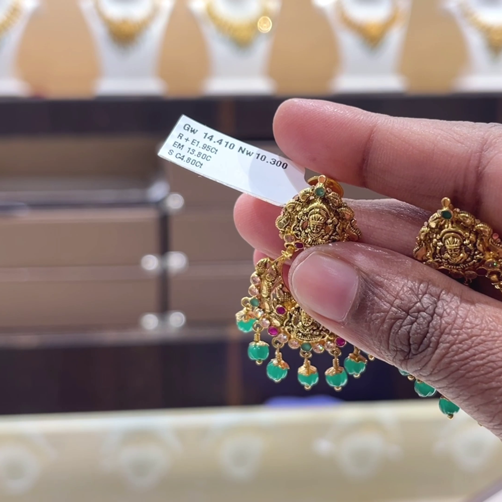 [make to order] 10.3gms EARRINGS 22K