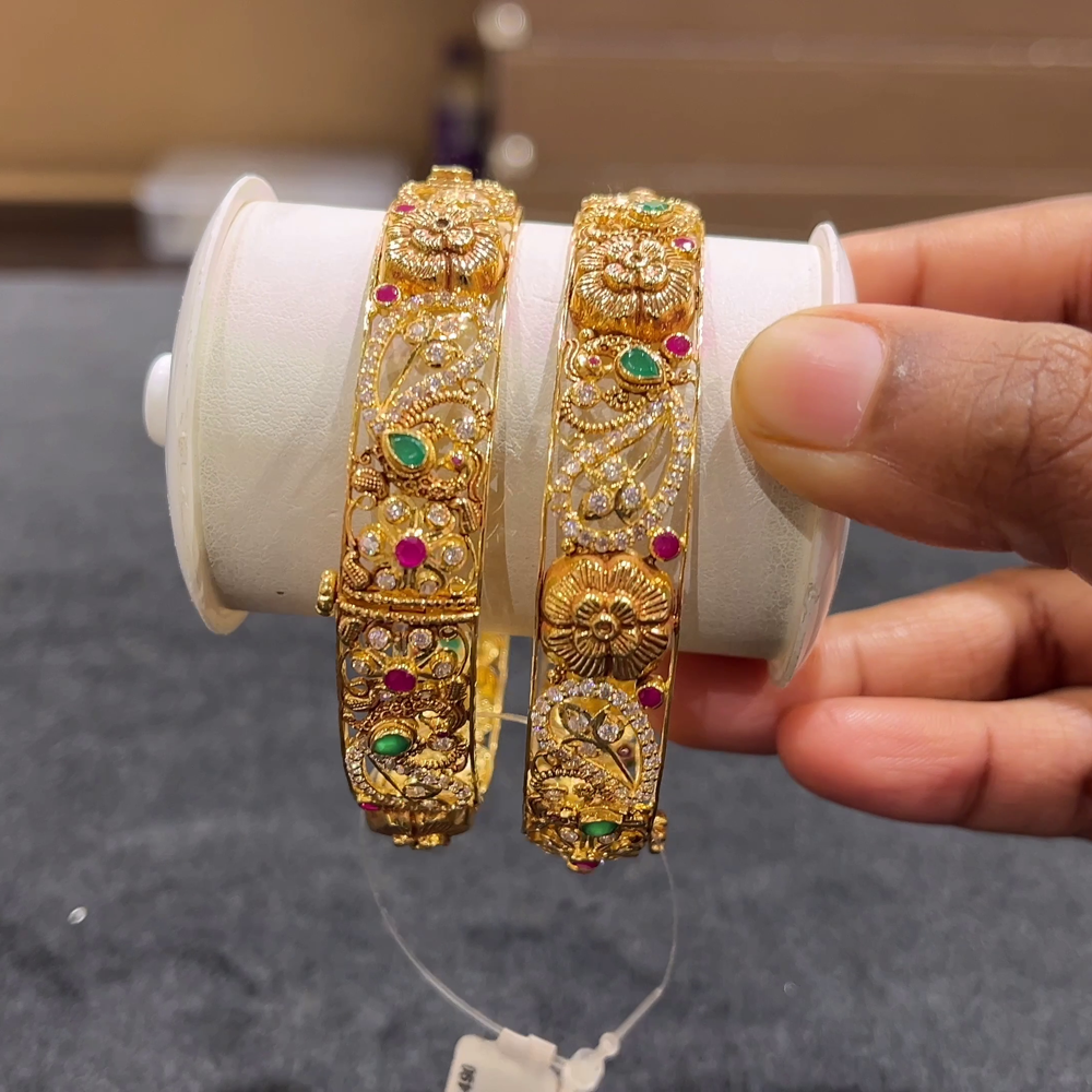 CHANDANA Brothers 39.49gms BANGLES 22K Yellow Gold