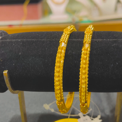 Anu Jewellers 12.02gms BANGLES 22K Yellow Gold