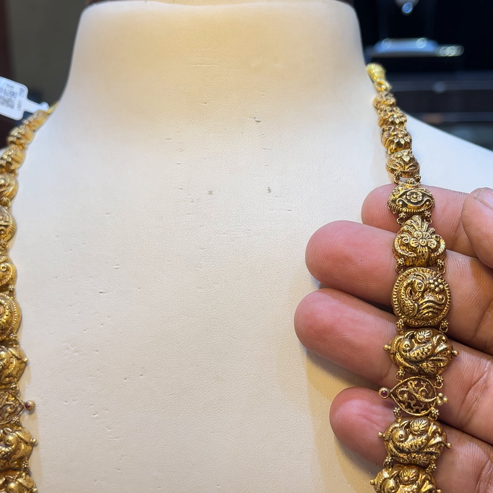 SOUTH INDIA 27.745gms HARAMS 22K Yellow Gold