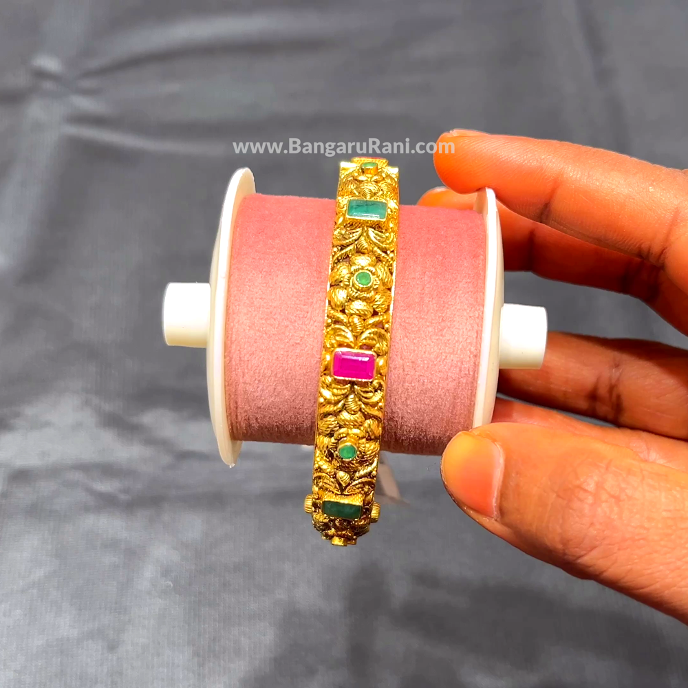 Anu Jewellers 18.4gms BANGLES 22K Yellow Gold