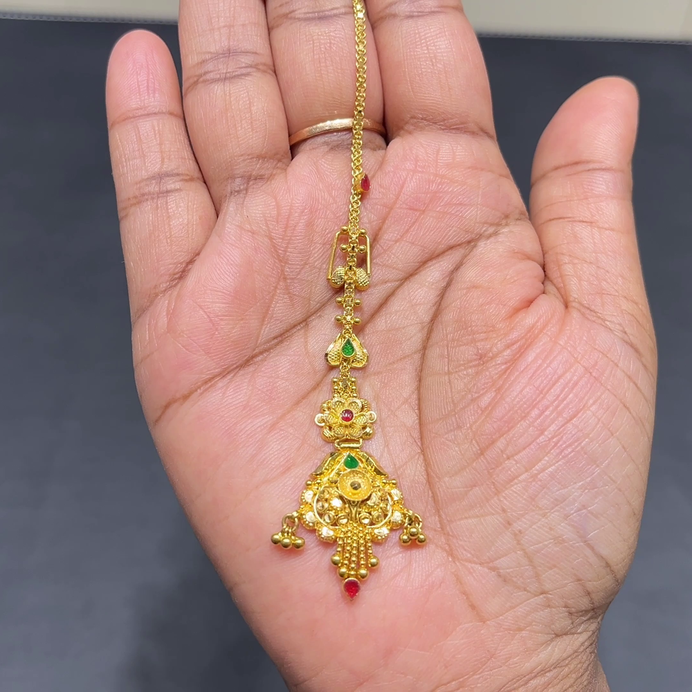 RS BROTHERS 5.384gms Papitabilla 22K Yellow Gold