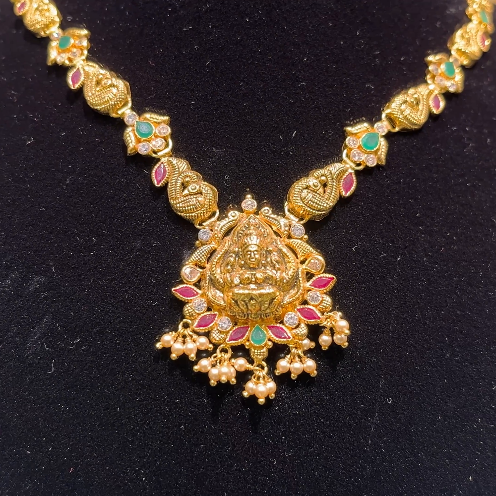 Anu Jewellers 26.605gms NECKLACE 22K Yellow Gold