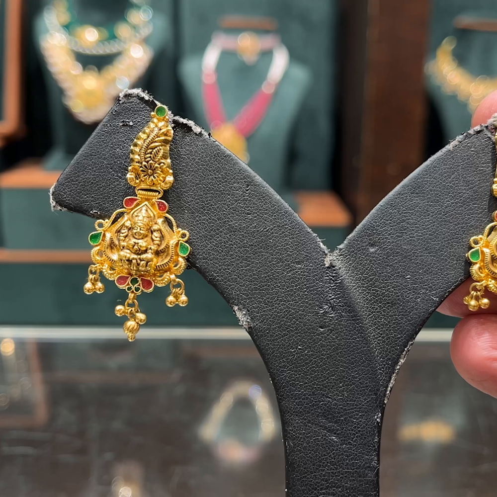 CMR 7.2gms EARRINGS 22K Yellow Gold