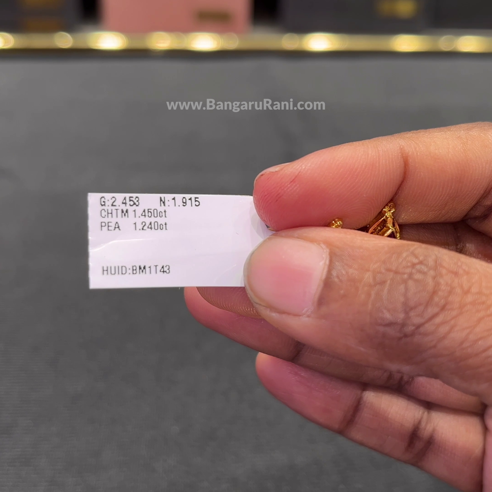 [make to order] 1.915gms EARRINGS 22K