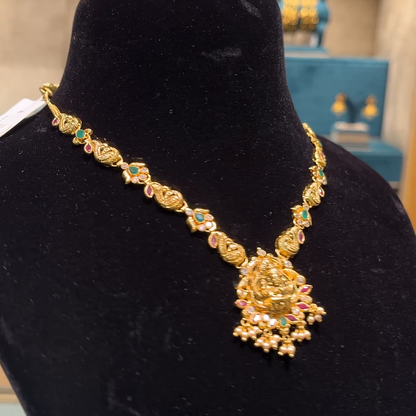 Anu Jewellers 26.605gms NECKLACE 22K Yellow Gold