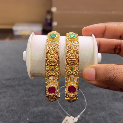 CHANDANA Brothers 37.76gms BANGLES 22K Yellow Gold