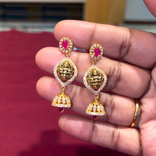 Anu Jewellers 9.42gms EARRINGS 22K Yellow Gold