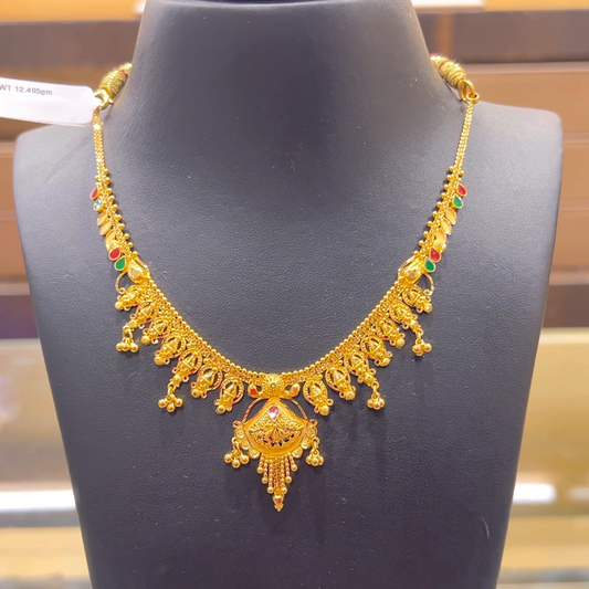 CHANDANA Brothers 12.495gms NECKLACE 22K Yellow Gold