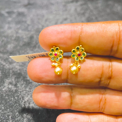 CMR 2.264gms EARRINGS 22K Yellow Gold