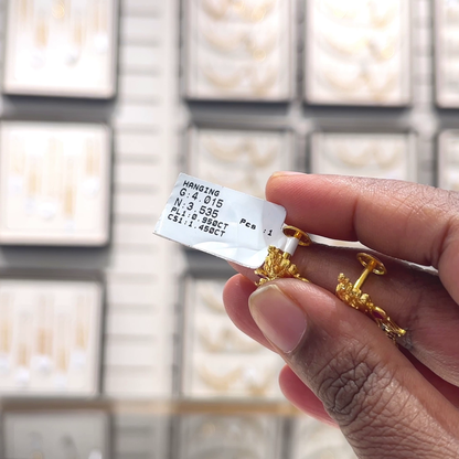 [make to order] 3.535gms EARRINGS 22K