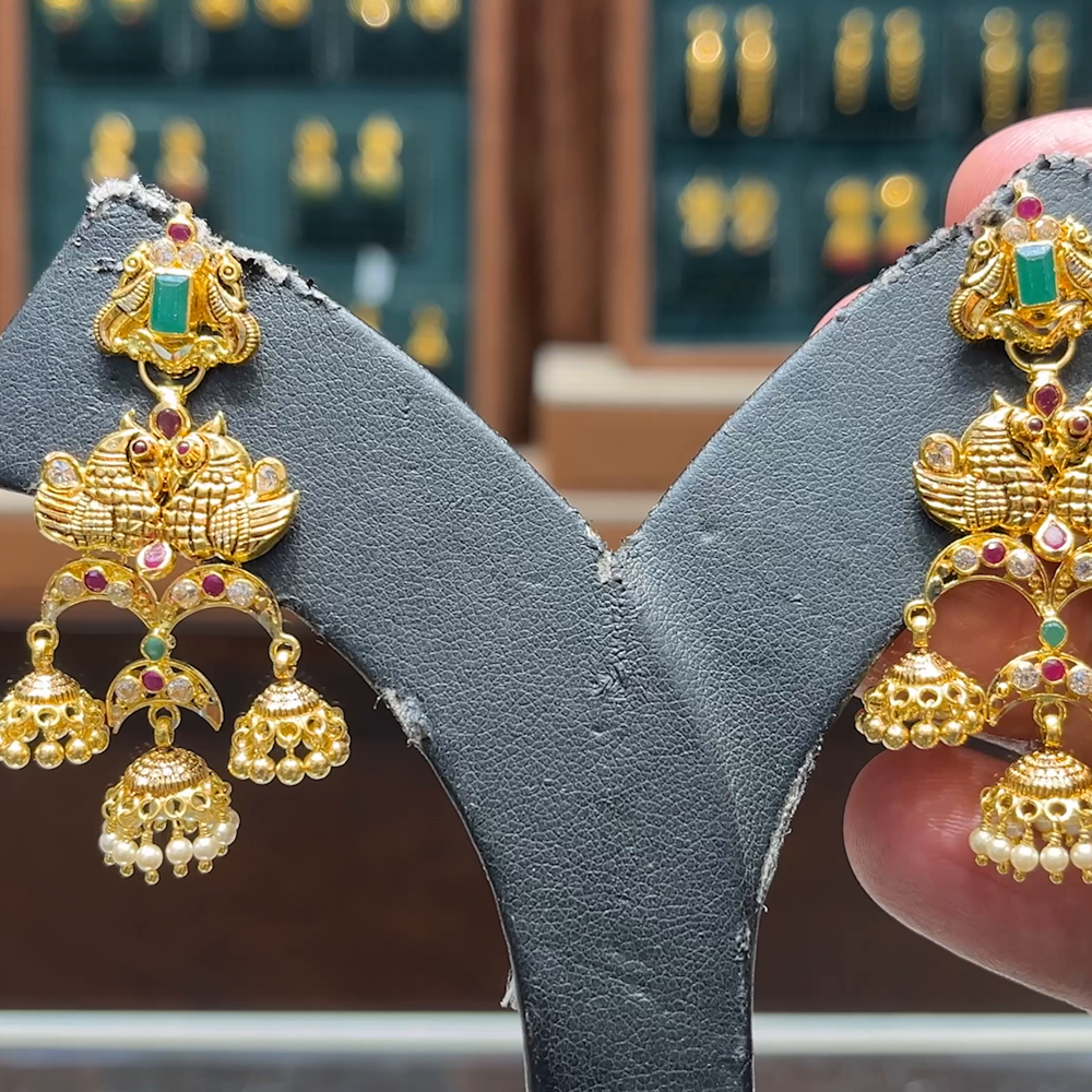 CMR 10.47gms EARRINGS 22K Yellow Gold