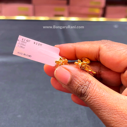 [make to order] 3.017gms EARRINGS 22K