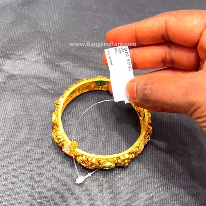 Anu Jewellers 21.601gms BANGLES 22K Yellow Gold