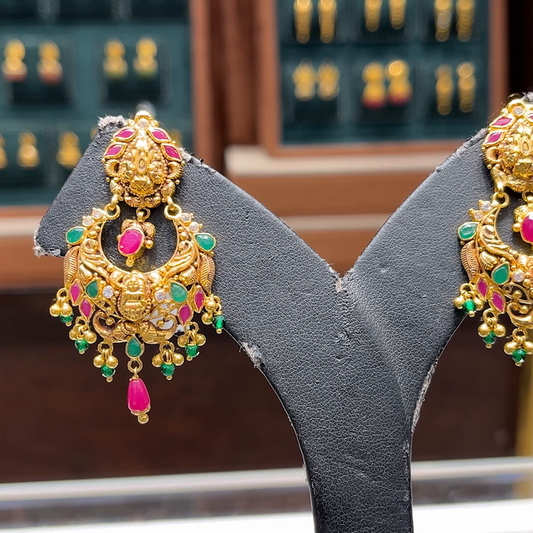 CMR 12.69gms EARRINGS 22K Yellow Gold