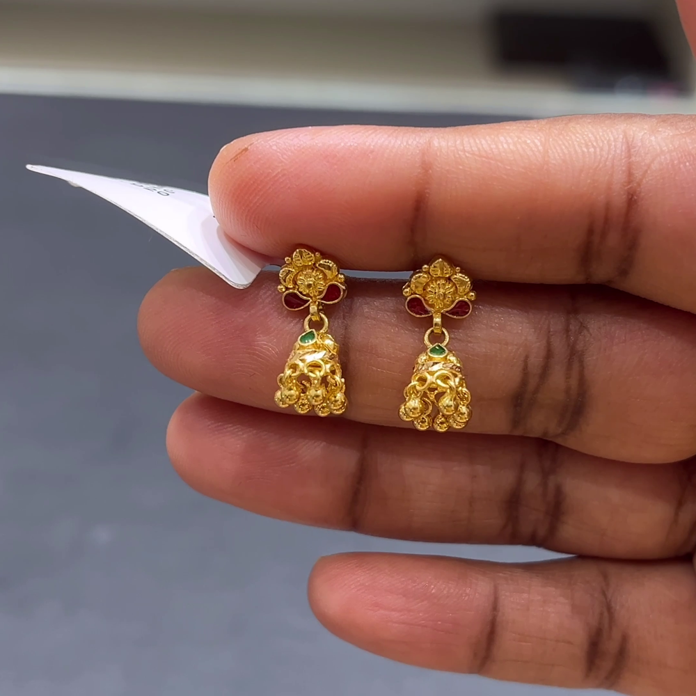 [make to order] 2.92gms EARRINGS 22K