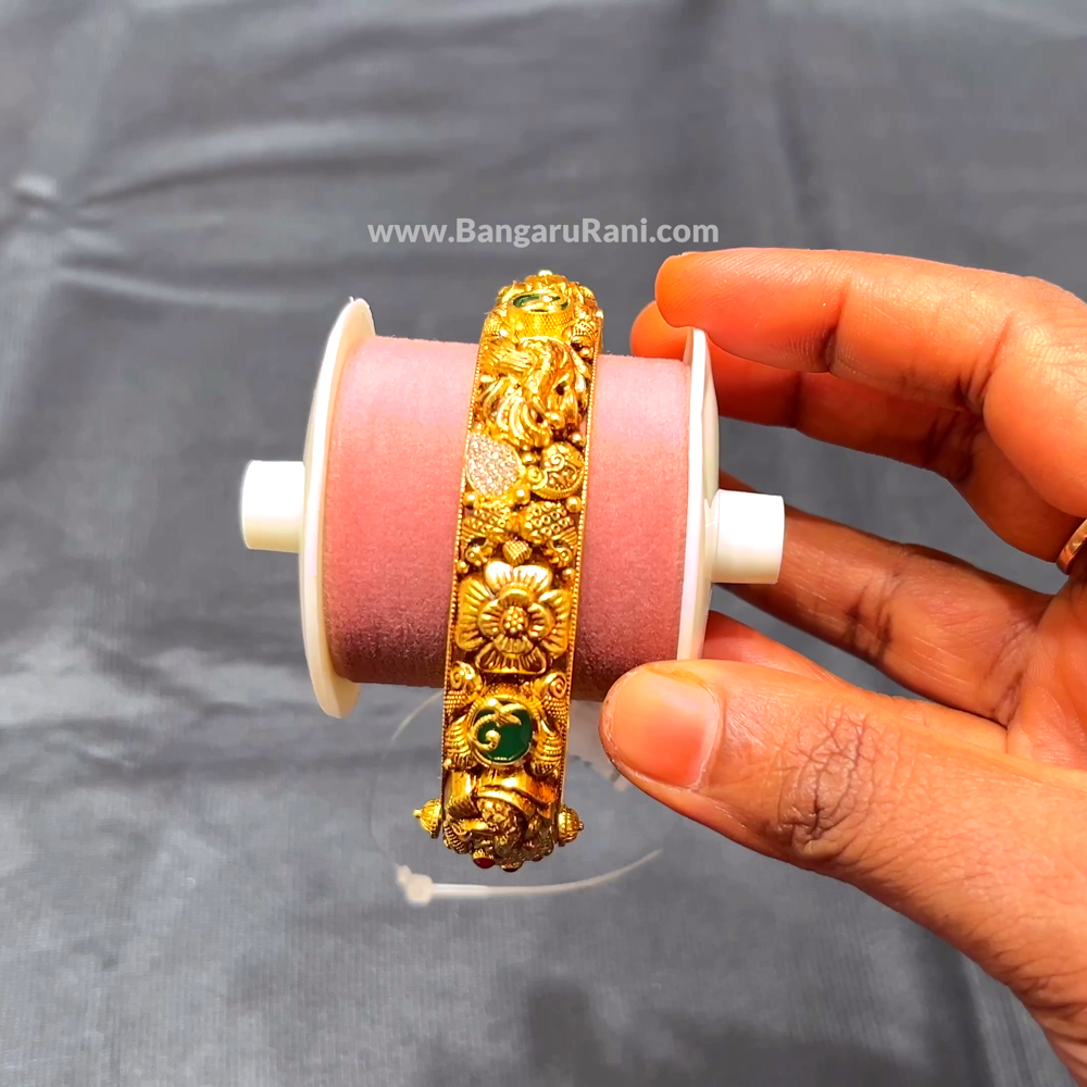 Anu Jewellers 21.601gms BANGLES 22K Yellow Gold