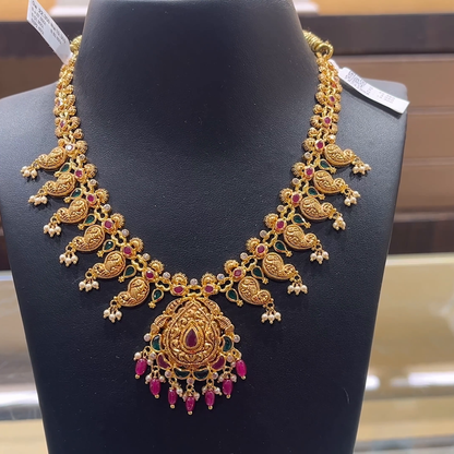 CHANDANA Brothers 19.3gms NECKLACE 22K Yellow Gold