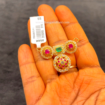 CHANDANA Brothers 4.85gms Pendent 22K Yellow Gold