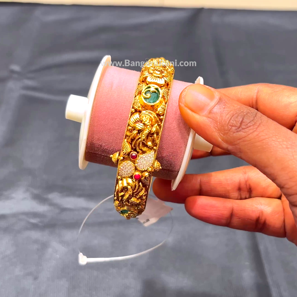 Anu Jewellers 21.601gms BANGLES 22K Yellow Gold
