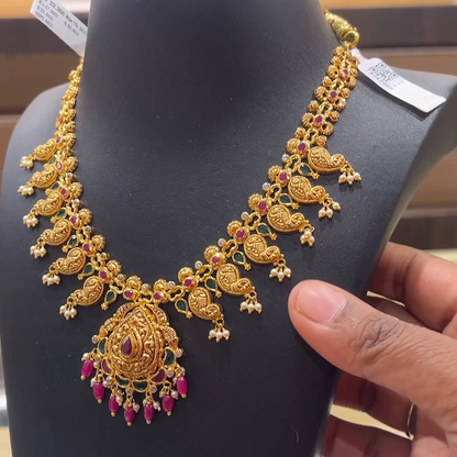 CHANDANA Brothers 19.3gms NECKLACE 22K Yellow Gold