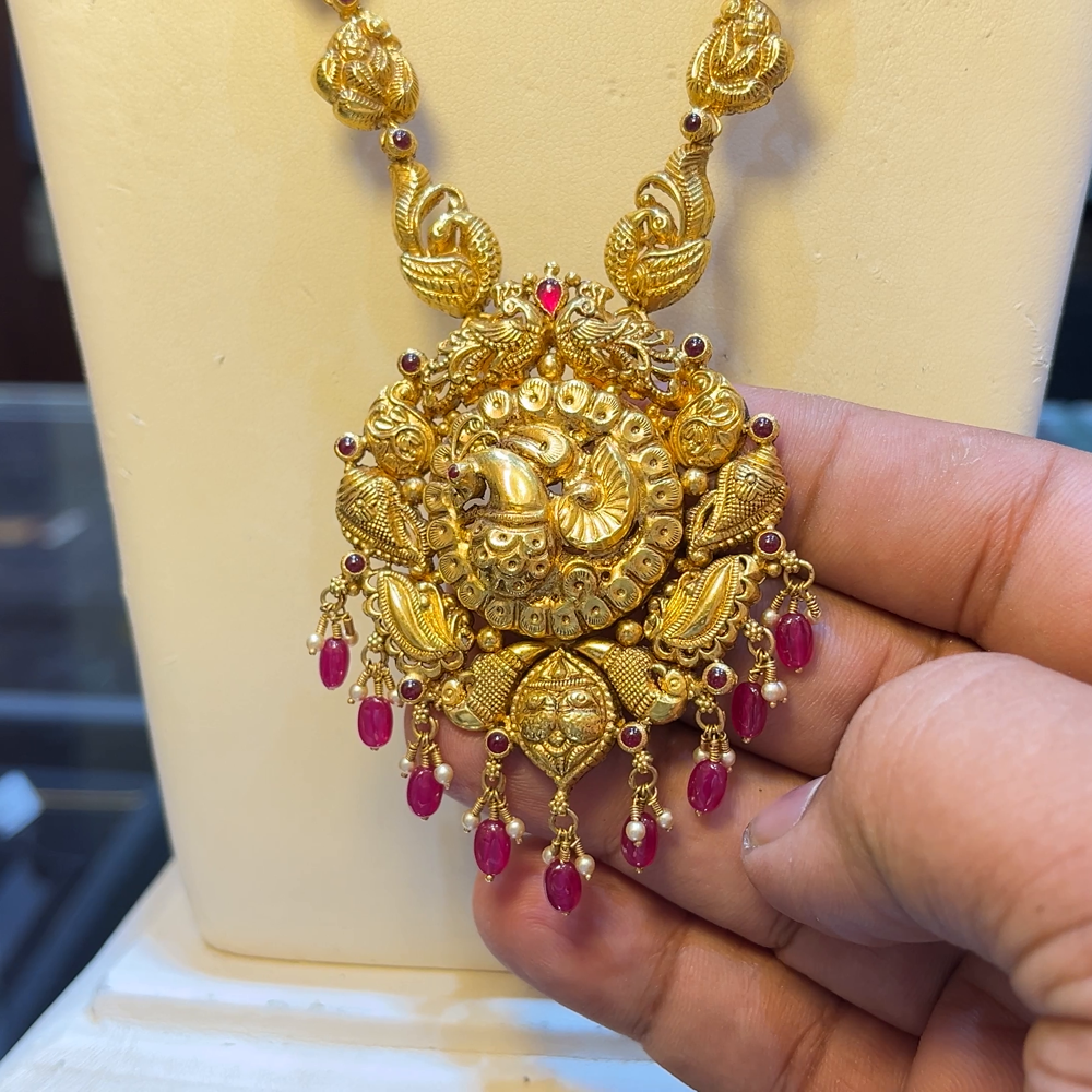 SOUTH INDIA 29.53gms HARAMS 22K Yellow Gold