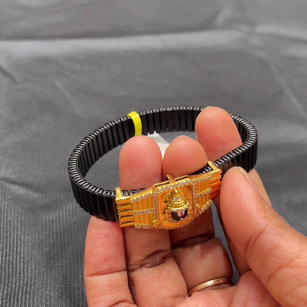 Anu Jewellers 7.398gms Bracelets 22K Yellow Gold