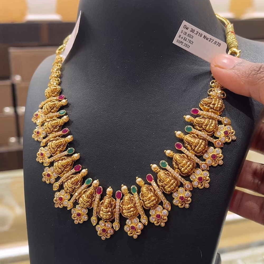 CHANDANA Brothers 27.07gms NECKLACE 22K Yellow Gold