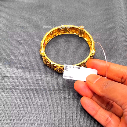 Anu Jewellers 20.184gms BANGLES 22K Yellow Gold