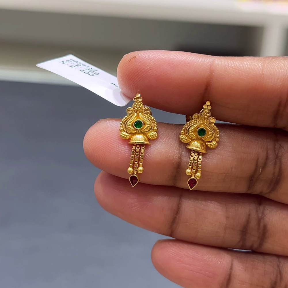 [make to order] 2.4gms EARRINGS 22K