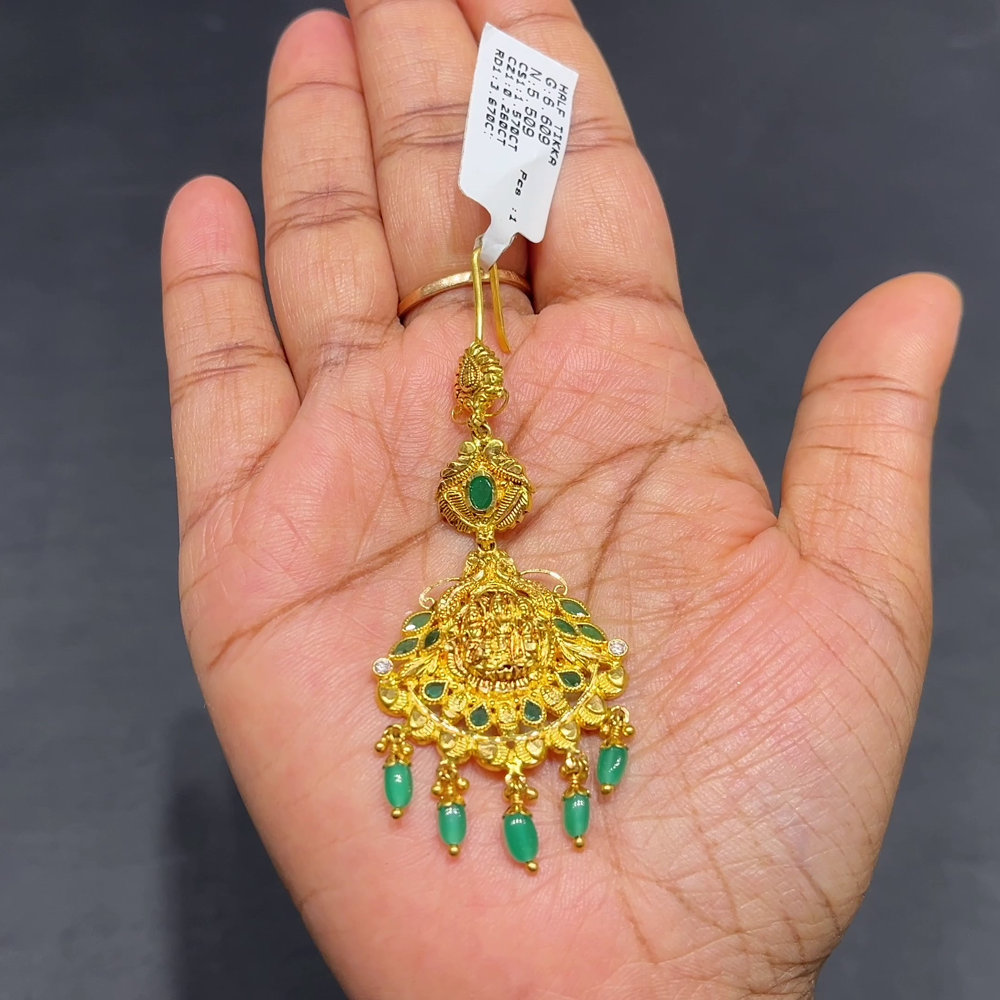 RS BROTHERS 5.509gms Papitabilla 22K Yellow Gold