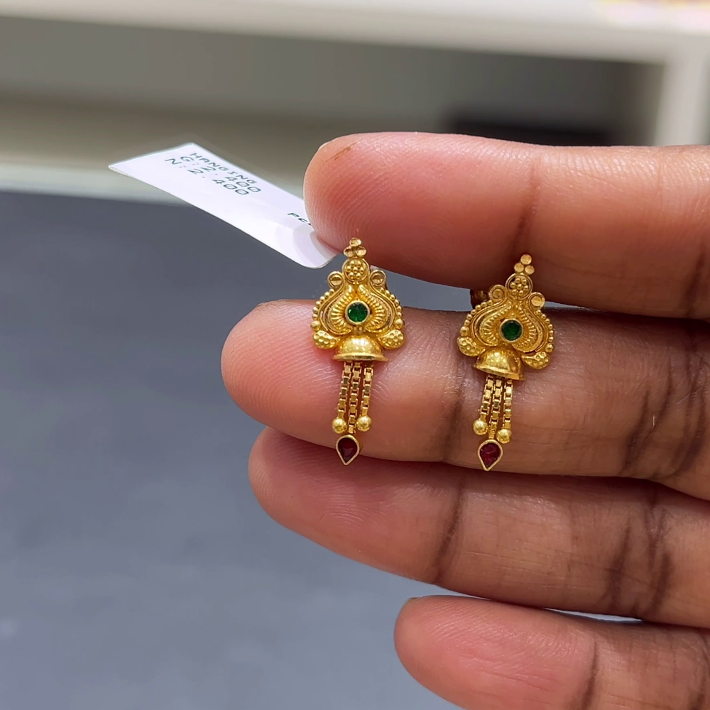 [make to order] 2.4gms EARRINGS 22K